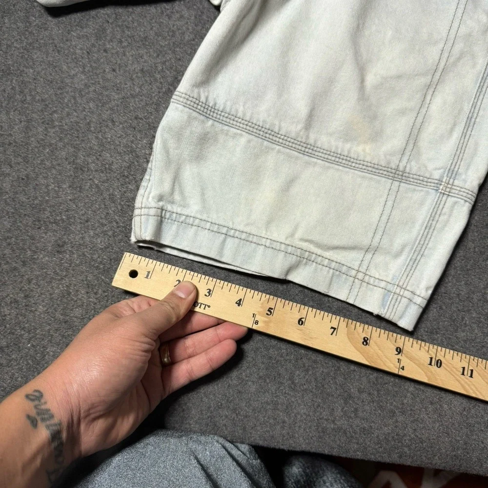VTG 90s Levi's Sports Jeans RARE Utility Carpenter Denim Shorts Womens‎ 26 Retro